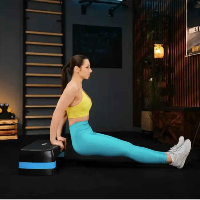 Степь платформа Trex Sport TX-030AS 3 уровня черно-голубой