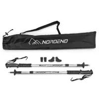 Трекинговые палки Hop-Sport Nordend серебристые