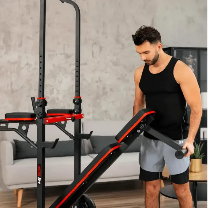 Силовая станция Hop-Sport HS-2015K со скамьей