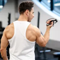 Эспандер регулируемый Gymtek 10-100кг с счетчиком серо-черный