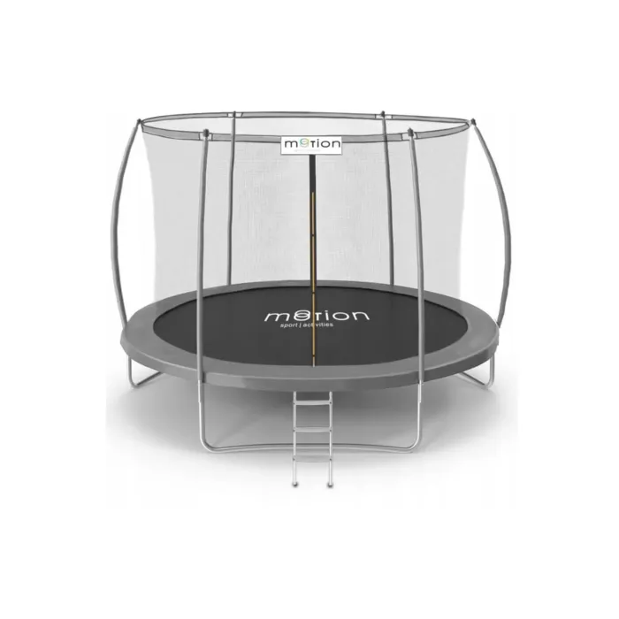 Батут Jumi Motion Sport Line Premium 10ft (305см) с внутренней сеткой серый