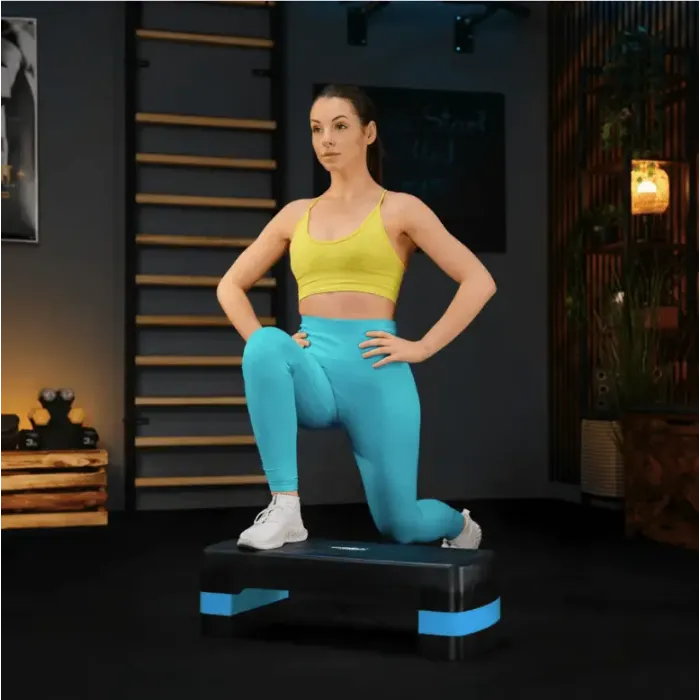 Степь платформа Trex Sport TX-030AS 3 уровня черно-голубой