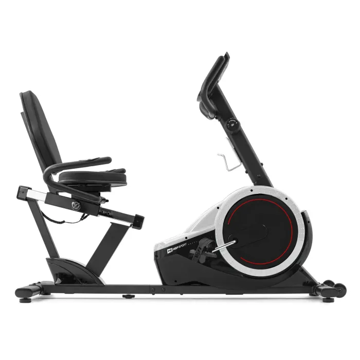 Горизонтальный велотренажер Hop-Sport HS-060L Pulse серебристый 2020