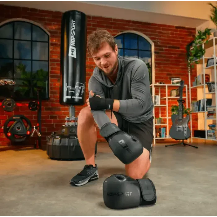 Боксерские перчатки Hop-Sport HS-BG10 10oz черные