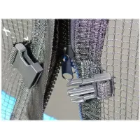 Батут SJ 10ft (312см) синий с внешней сеткой