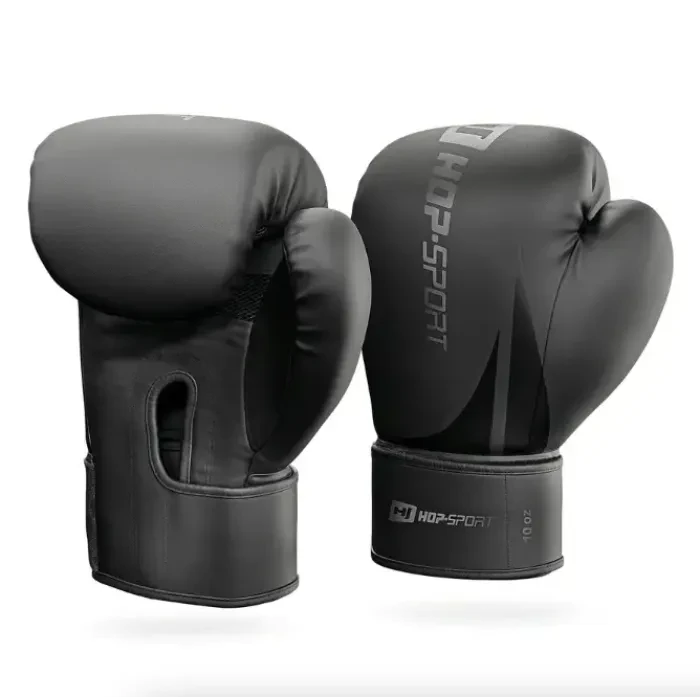 Боксерские перчатки Hop-Sport HS-BG10 10oz черные