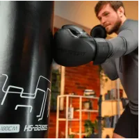 Боксерские перчатки Hop-Sport HS-BG10 10oz черные