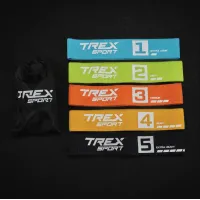 Набор резинок для фитнеса Trex Sport TX-033PRB 2,5-25кг set B