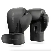 Боксерские перчатки Hop-Sport HS-BG10 10oz черные