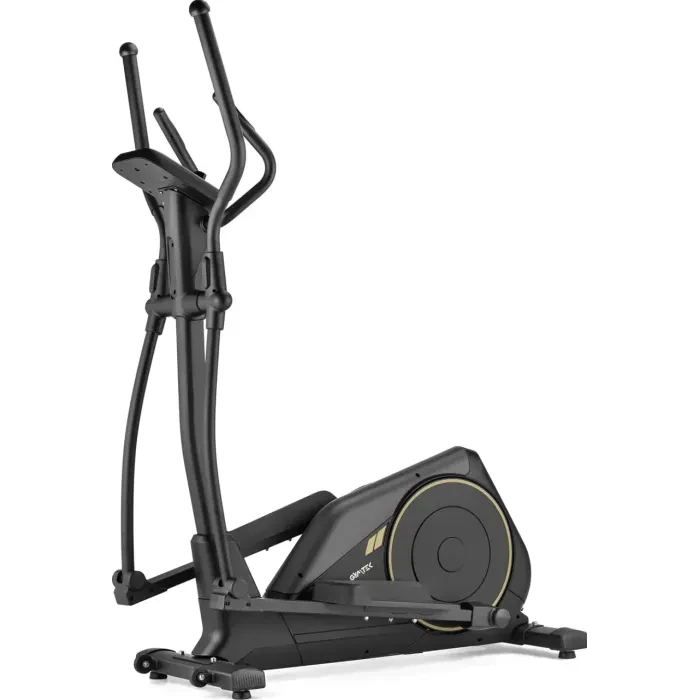 Орбитрек Gymtek XC4500 Электромагнитный, 140 кг, 12 программ, HRC, Silent Glide, Золотой