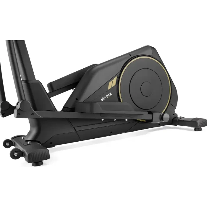Орбитрек Gymtek XC4500 Электромагнитный, 140 кг, 12 программ, HRC, Silent Glide, Золотой