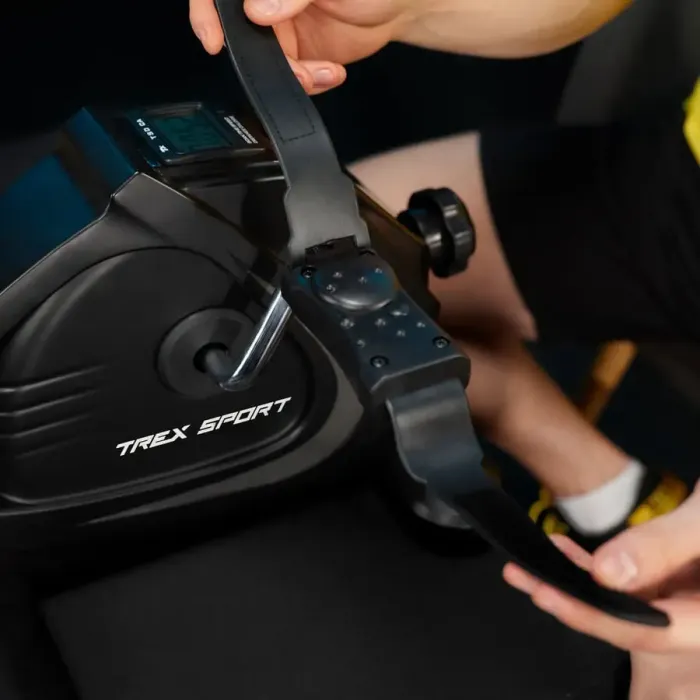 Мини велотренажер 2в1 Trex Sport TX-120BB BOIL для реабилитации черный