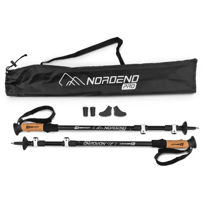 Трекинговые палки Hop-Sport Nordend Pro черные