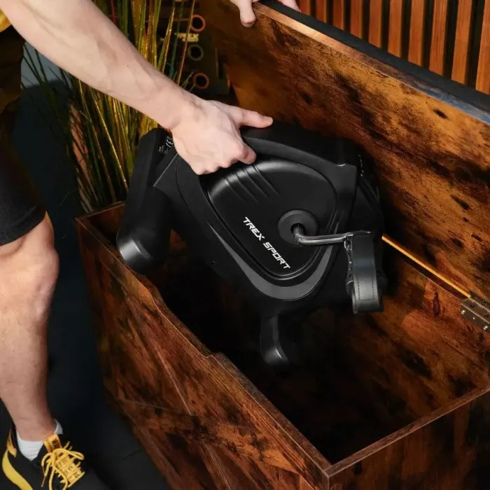 Мини велотренажер 2в1 Trex Sport TX-120BB BOIL для реабилитации черный