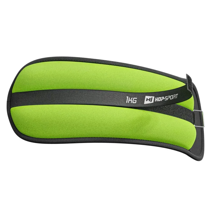 Утяжелители для ног и рук Hop-Sport HS-S002WB 2х1кг зеленые