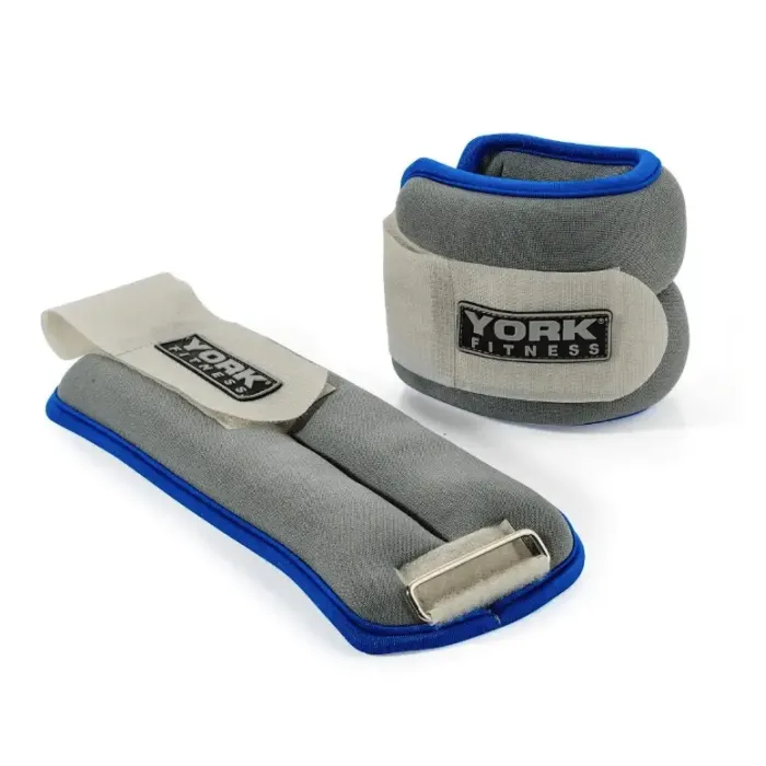 Утяжелители York Fitness Soft для рук и ног 2х1,5кг серый