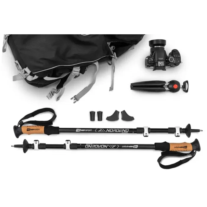 Трекинговые палки Hop-Sport Nordend Pro черные