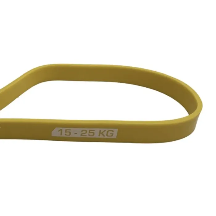 Резинка для фитнеса York 15-25кг - 2080x22x4,5 мм, желтый