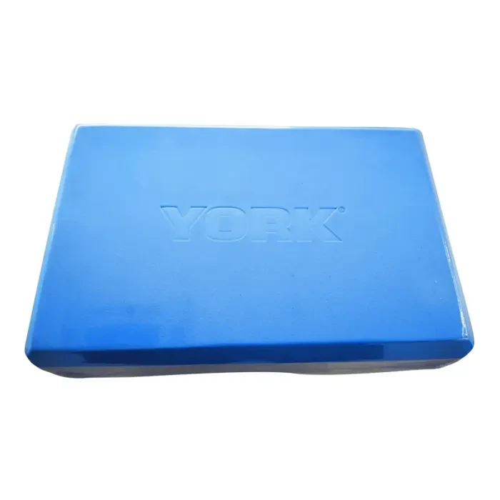 Блок для йоги York Fitness синий