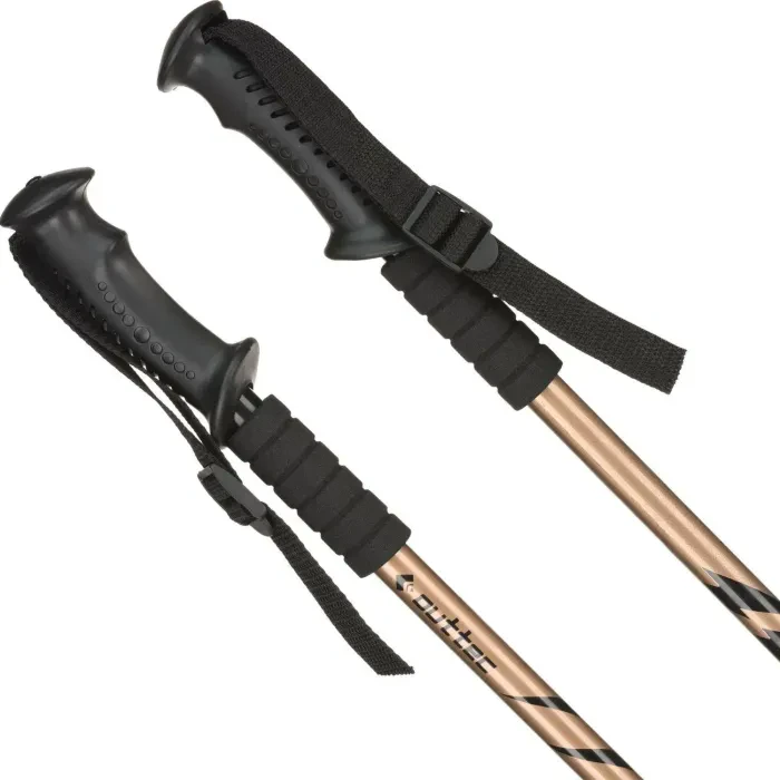 Трекинговые палки Outtec алюминиевые 3-х секционные 65-135см Anti-shock