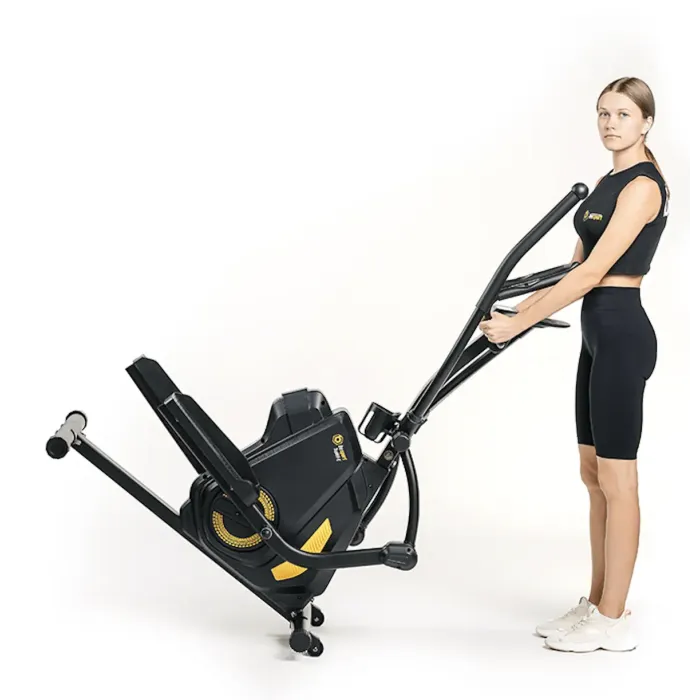 Электромагнитный орбитрек Besport BS-1105 TOPHILL-E черно-желтый
