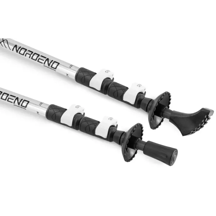 Трекинговые палки Hop-Sport Nordend Pro серебристые