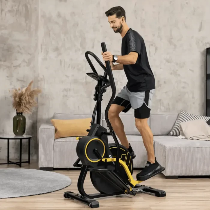 Орбитрек магнитный Hop-Sport HS-450B Dynamic черно-желтый