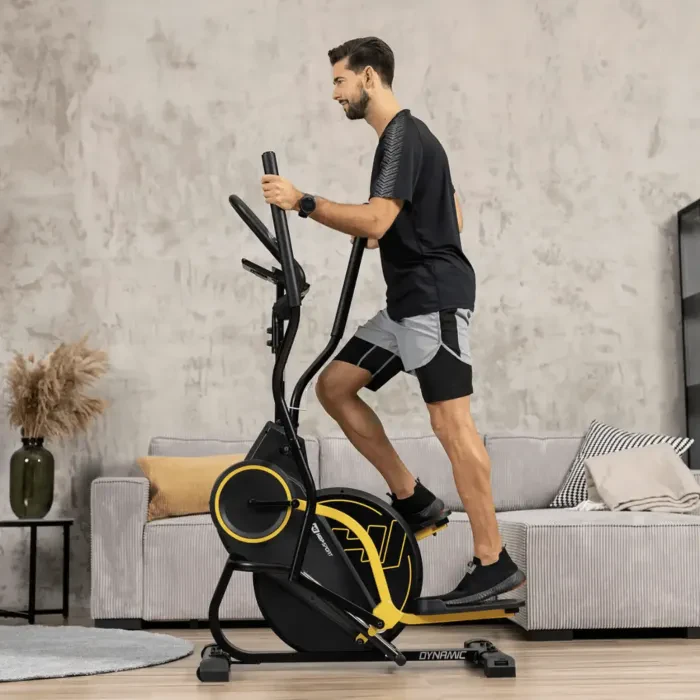 Орбитрек магнитный Hop-Sport HS-450B Dynamic черно-желтый