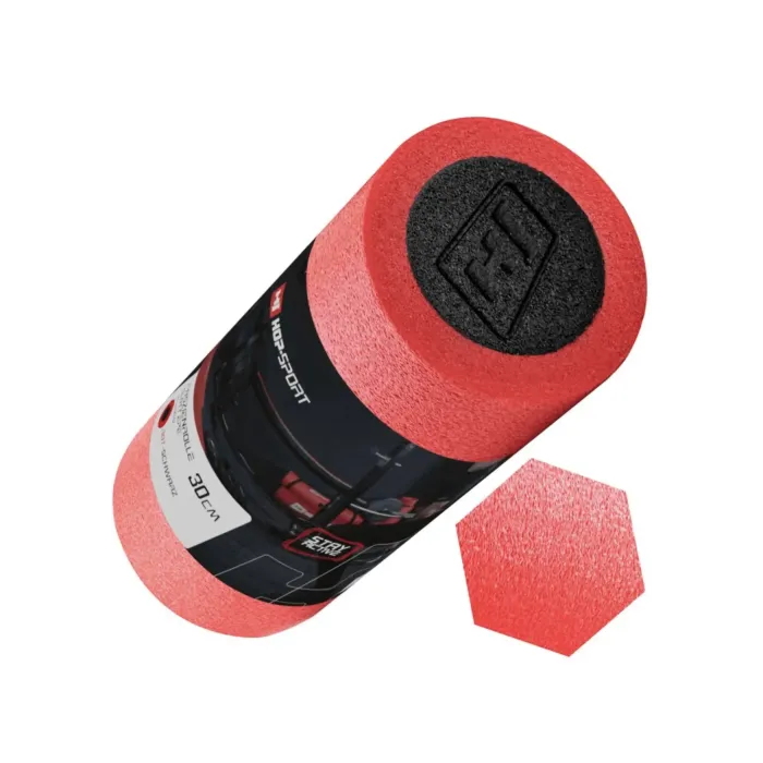 Массажный ролик (валик, роллер )EPE 30см Hop-Sport HS-E030YG красный
