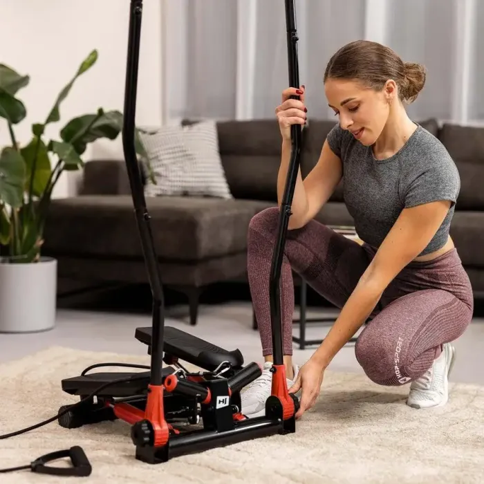 Степпер Hop-Sport HS-045S Slim красный