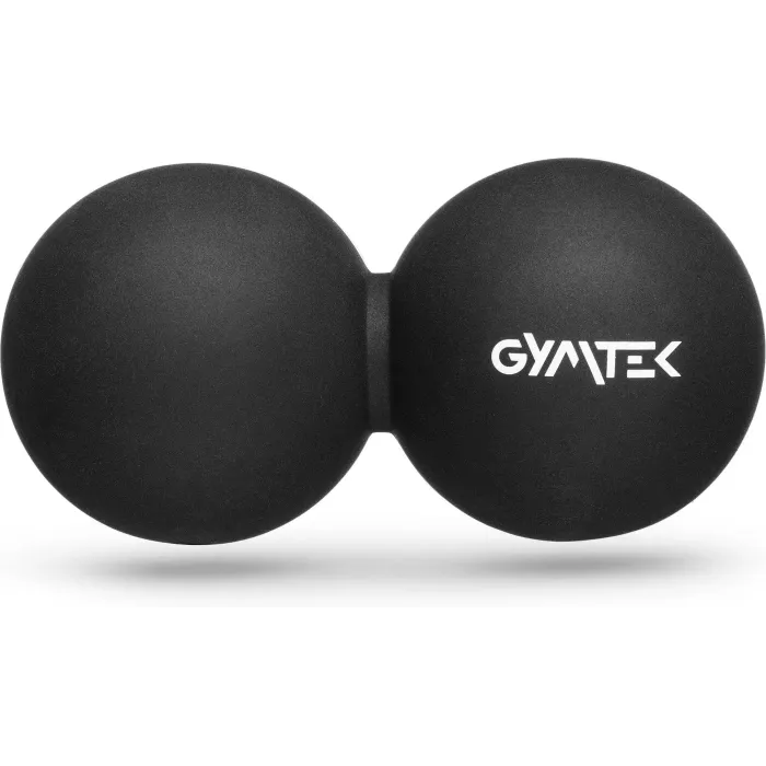 Массажный мяч Gymtek 63 мм двойной черный