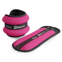 Утяжелители для ног и рук Hop-Sport HS-S001WB 2х0,5кг розовые