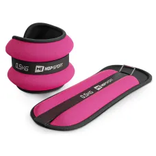 Утяжелители для ног и рук Hop-Sport HS-S001WB 2х0,5кг розовые