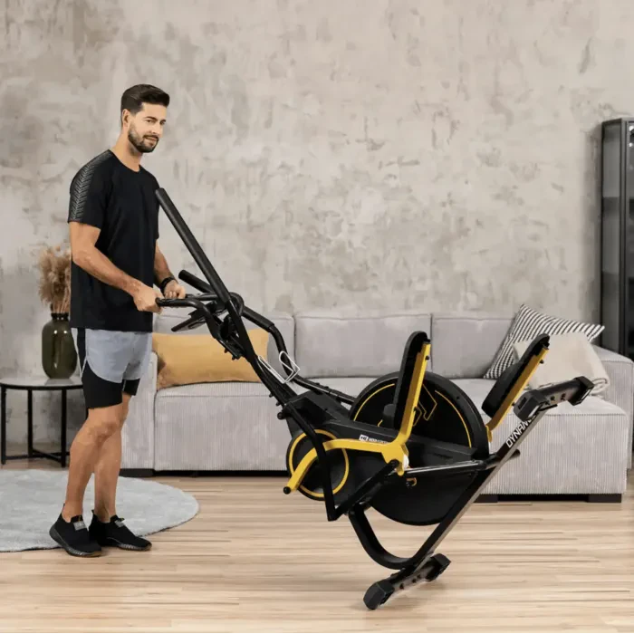 Орбитрек магнитный Hop-Sport HS-450B Dynamic черно-желтый