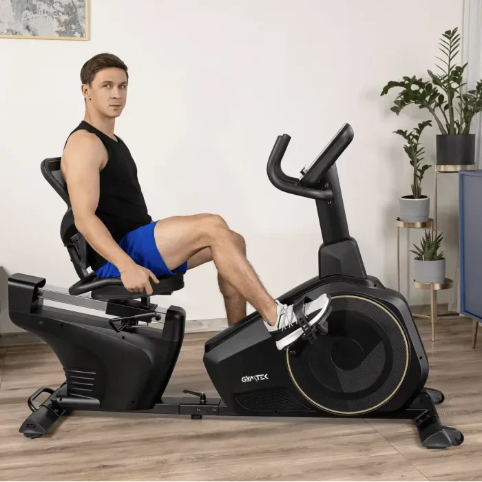 Горизонтальный велотренажер Gymtek XBR6000 электромагнитный