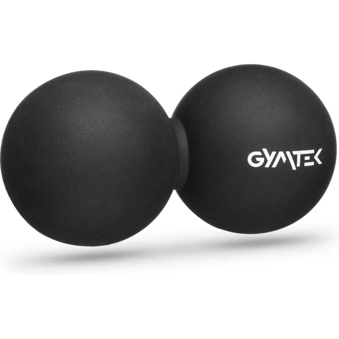 Массажный мяч Gymtek 63 мм двойной черный