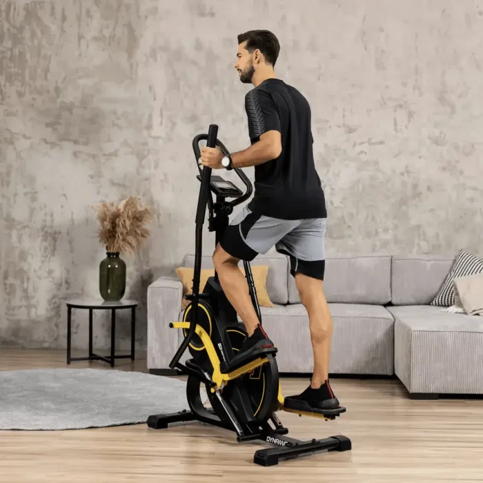 Орбитрек магнитный Hop-Sport HS-450B Dynamic черно-желтый