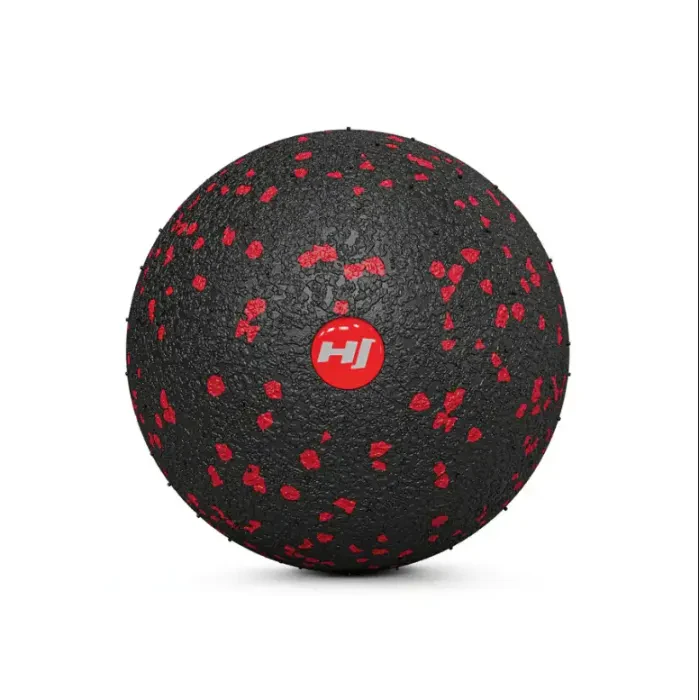 Массажный мяч EPP 80 мм Hop-Sport HS-S008MBR черно-красный