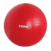 Фитбол York Fitness 55см красный + насос