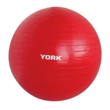 Фитбол York Fitness 55см красный + насос