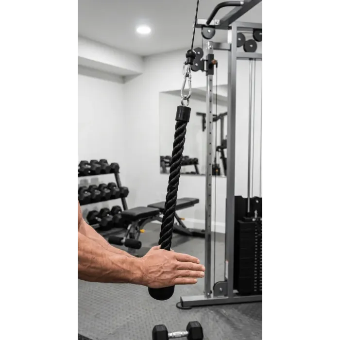 Канат для тяги York Fitness Hammer одинарный хват на трицепс