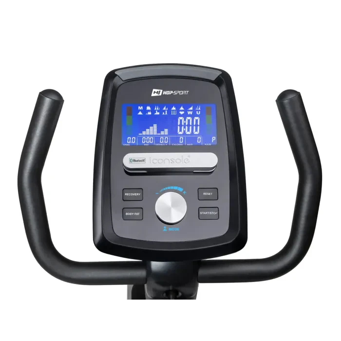Горизонтальный велотренажер Hop-Sport HS-070L Helix красный iConsole+