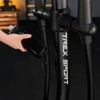 Орбитрек Trex Sport TX-700ECT Stark: электромагнитный, 32 уровня, 14кг маховик, до 135кг, черный