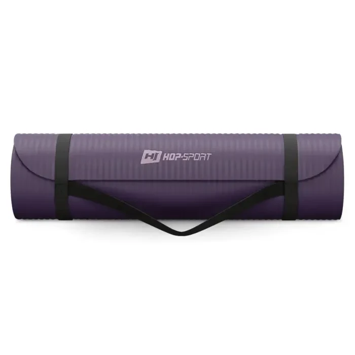 Коврик для йоги Hop-Sport HS-NB010GM NBR 1см баклажанный