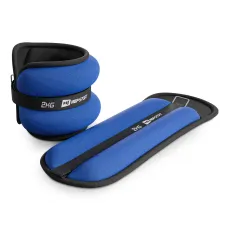 Утяжелители для ног и рук Hop-Sport HS-S004WB 2х2кг синие
