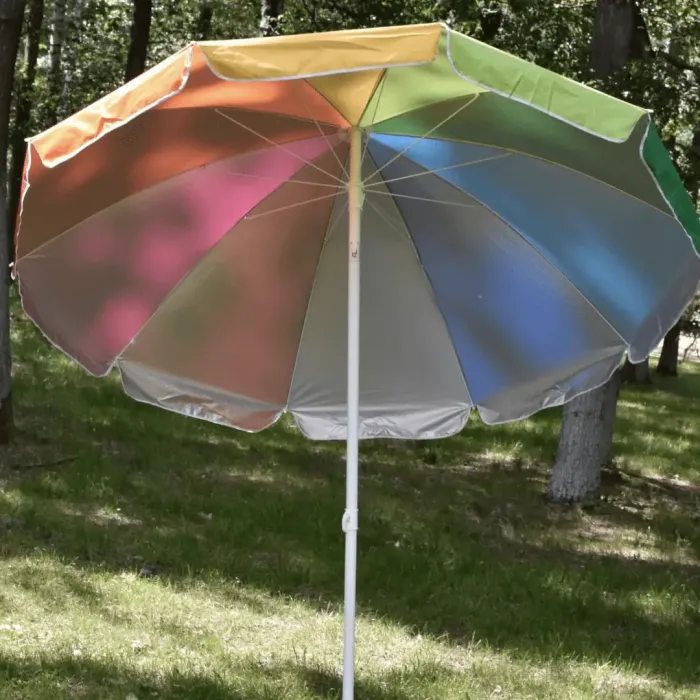 Зонт садовый Jumi Garden 220см цветной