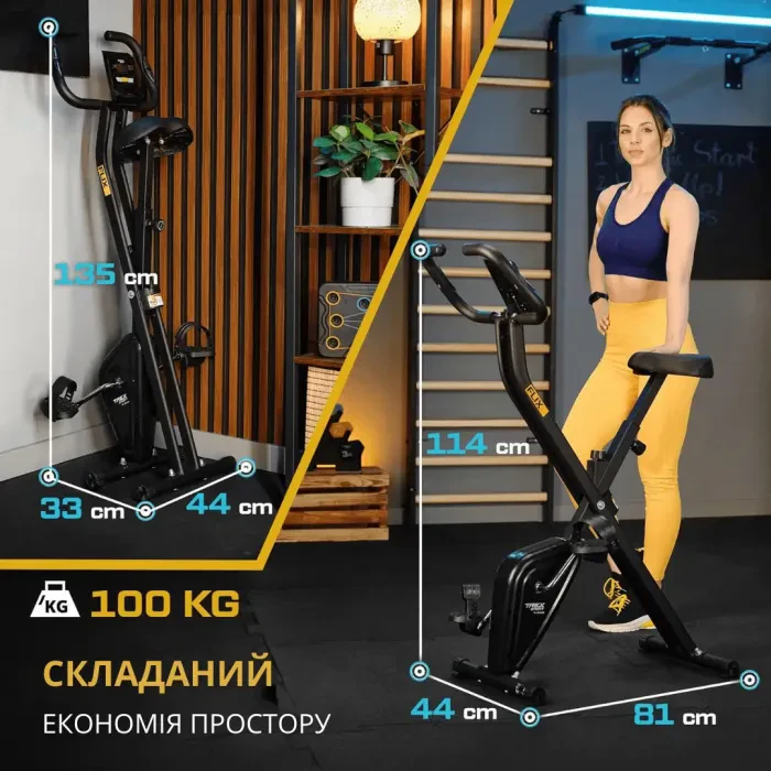 Велотренажер Trex Sport TX-320XB FLIX черный
