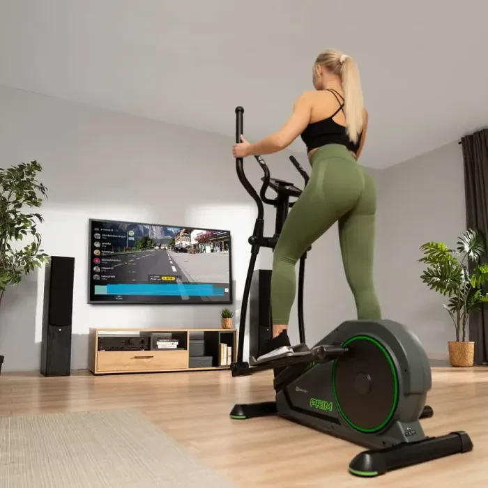 Орбитрек Hop-Sport HS-120C Prim черно-зеленый