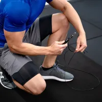 Скакалка Gymtek скоростная черный