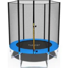 Батут Funfit 6ft (183см) синий с внешней сеткой
